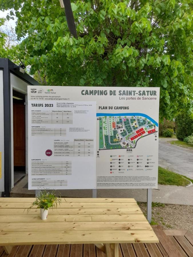 Camping Les Portes De Sancerre Saint-Satur Esterno foto
